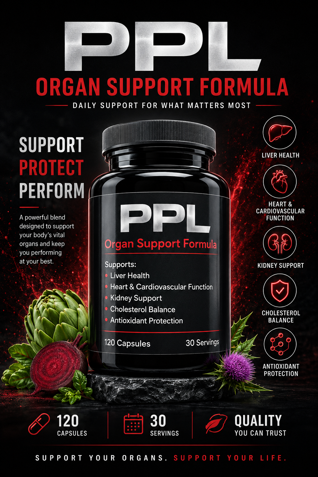 PR1 ORGAN SUPPORT [30 Servings]