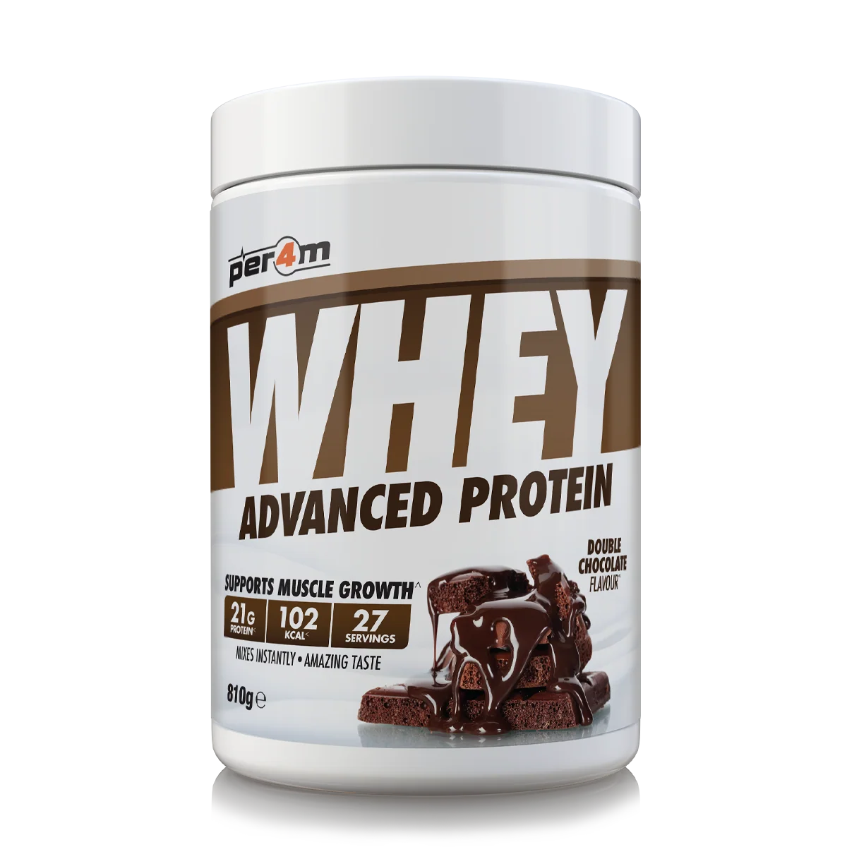 Per4m Whey Advanced Protein 900g - Double Chocolate