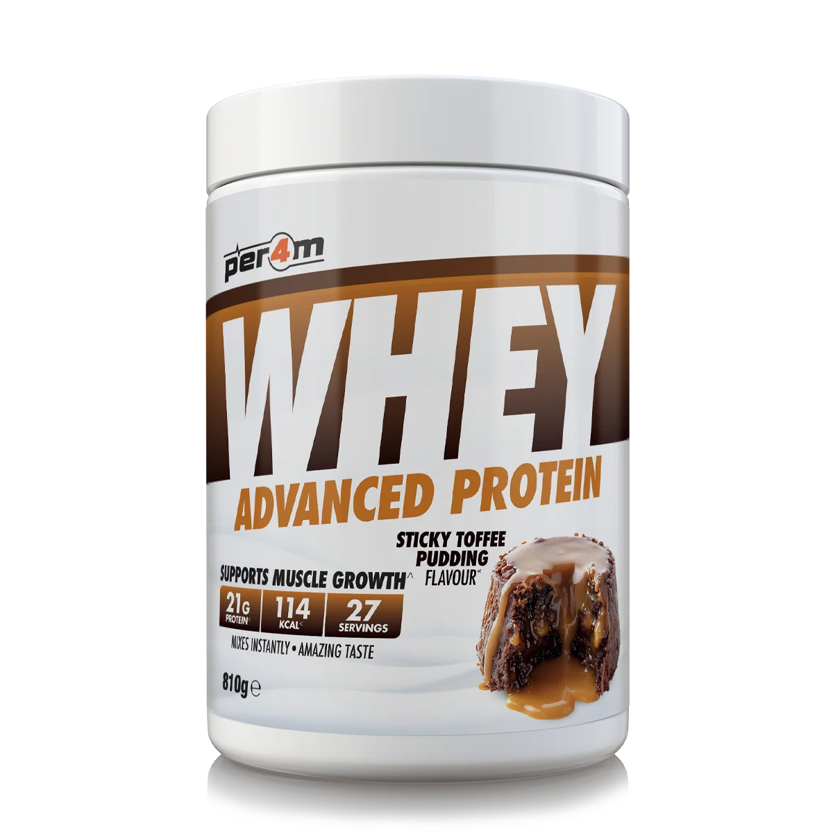 Per4m Whey Advanced Protein 900g - Sticky Toffee Pudding