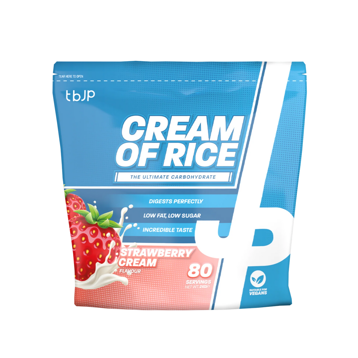 TbJP Cream of Rice 2kg - Strawberry Cream