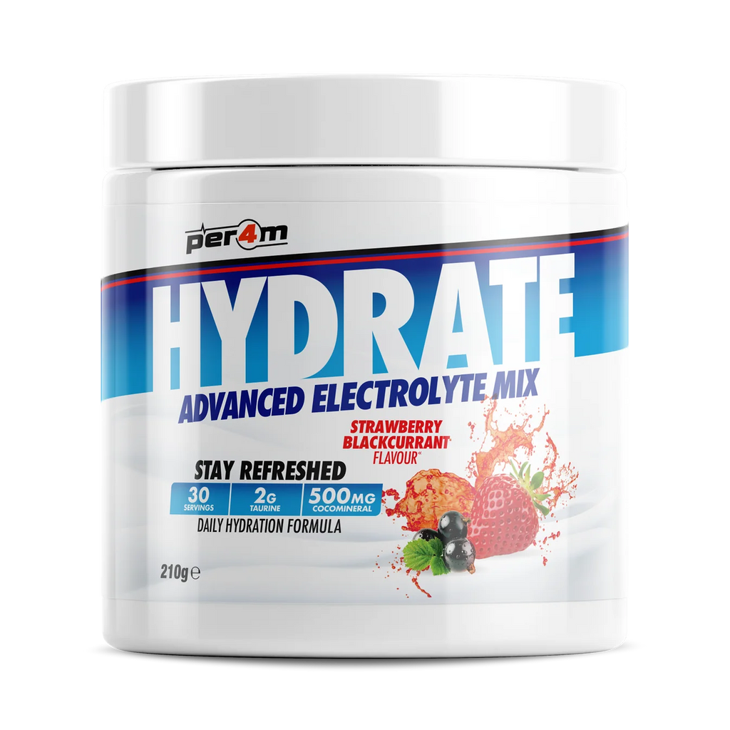 Per4m Hydrate Electrolyte Mix 210g - Strawberry Blackcurrant